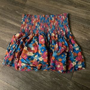 NATURAL LIFE floral skort